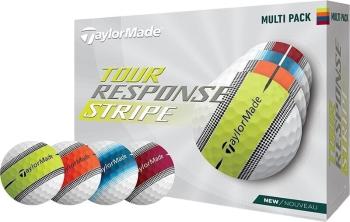 TaylorMade Tour Response Stripe Multicolour Golfové lopty