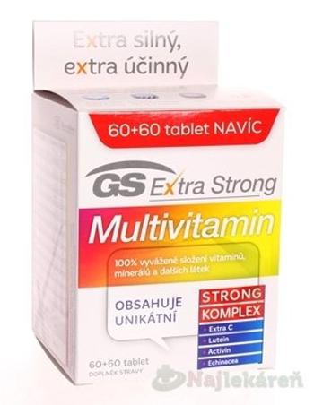 GS Extra strong multivitamín 120 kapsúl