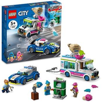 LEGO® City 60314 Policajná naháňačka so zmrzlinárskym vozidlom (5702017161891)