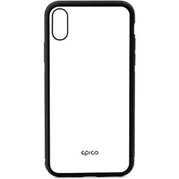 Epico Glass Case na iPhone XS Max – transparentný/čierny (33010151000001)
