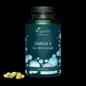Vegavero Omega 3 olej z Algae 90 kapsúl