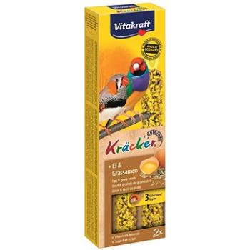 Vitakraft Kracker exoti vajce + trávne semená  2 ks (4008239212580)