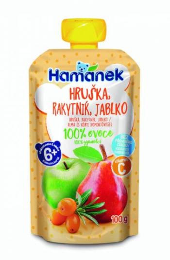 HAMÁNEK Hruška, rakytník, jablko 100 g