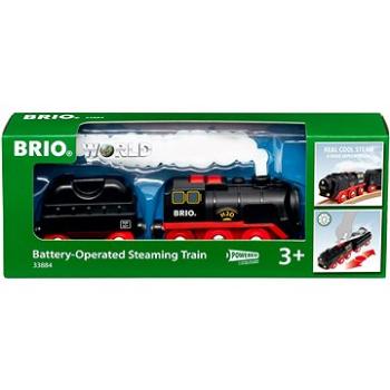 Brio World 33884 Parná lokomotíva s vodnou nádržou na batérie (7312350338843)