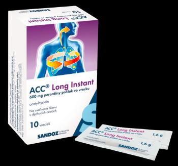 ACC Long Instant 600 mg prášok vo vrecku 10 ks