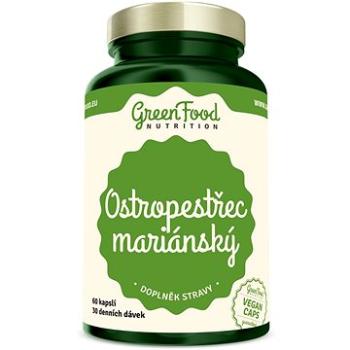 GreenFood Nutrition Pestrec mariánsky 60 kapsúl (8594193920358) + ZDARMA Jód GreenFood Nutrition