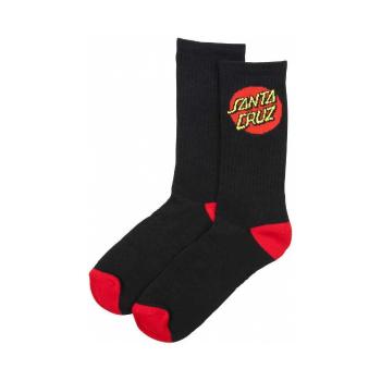 Santa Cruz  Classic dot sock (2 pack)  Ponožky Biela