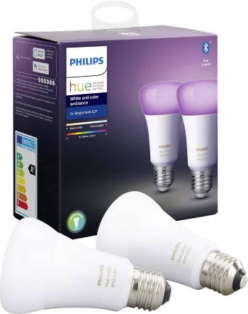 Philips Lighting Hue LED žiarovka 929002216803 En.trieda 2021: F (A - G) White and Color Ambiance E27 9 W RGBW En.trieda