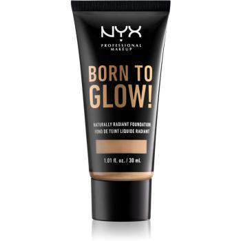 NYX Professional Makeup Born To Glow tekutý rozjasňujúci make-up odtieň 10 Buff 30 ml