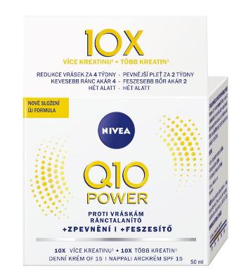 NIVEA Spevňujúci denný krém Q10 POWER SPF 15