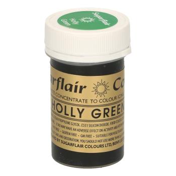 Gélová jedlá farba zelená - Holly Green 25 g