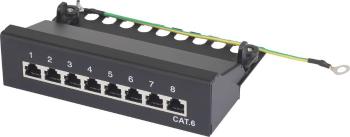 Renkforce  8 portů sieťový Patchbox CAT 6 1 U