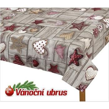 Bellatex Obrus VIANOCE – 70 × 70 cm – vianočné perníky (3342)