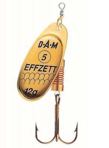 Dam blyskáč effzett standard spinner gold-veľkosť 5