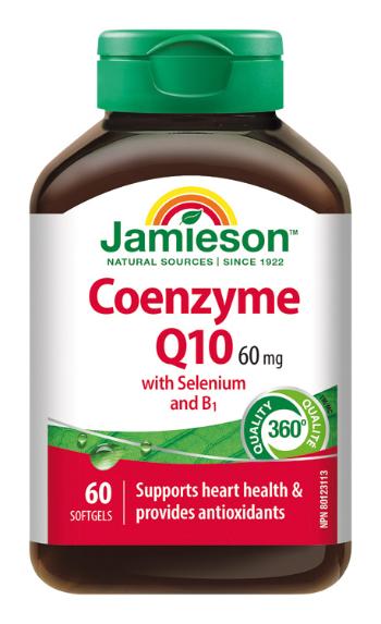 JAMIESON COENZYM Q10 60 MG+SELENIUM+B1