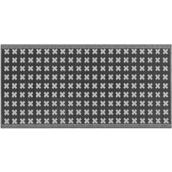 Vonkajší koberec 90 × 180 cm čierny ROHTAK, 202599 (beliani_202599)