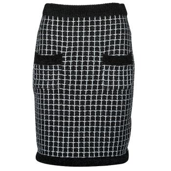 Karl Lagerfeld  boucle knit skirt  Sukňa Viacfarebná