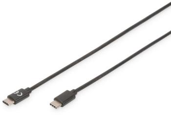 Digitus #####USB-Kabel USB 2.0 #####USB-C™ Stecker, #####USB-C™ Stecker 4.00 m čierna flexibilný, fóliové tienenie, tien