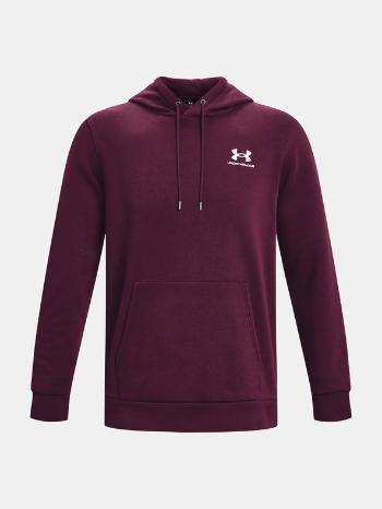 Under Armour UA Essential Fleece Hoodie Mikina Fialová