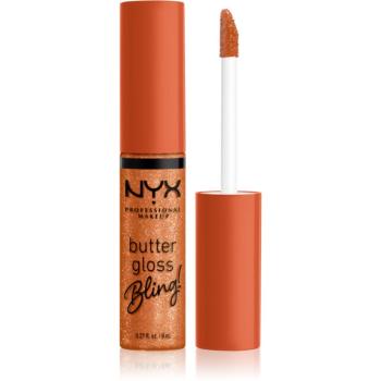 NYX Professional Makeup Butter Gloss Bling lesk na pery trblietavý odtieň 03 Pricey 8 ml