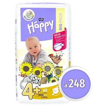 BELLA Baby Happy Maxi Plus veľkosť 4+ (248 ks)