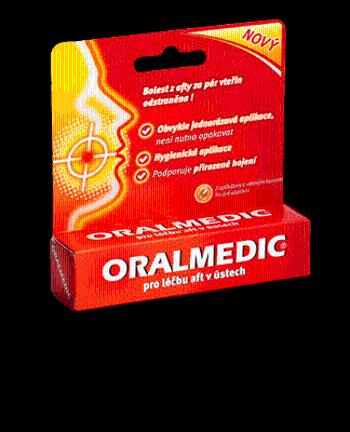 Oralmedic 2 aplikátory na afty 2 x 0.2 ml
