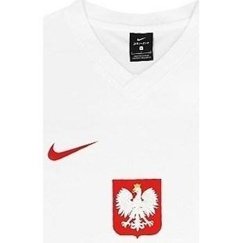 Nike  Tričká s krátkym rukávom Polska Breathe Football  Biela