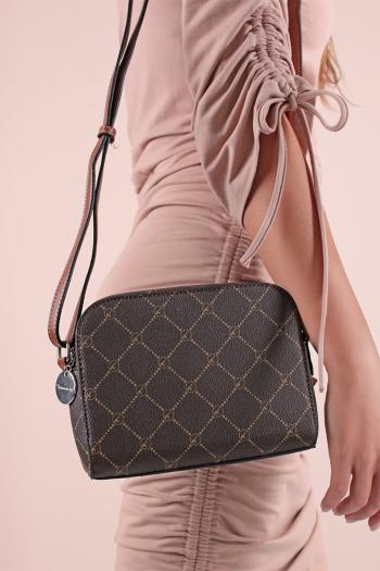 Hnedá crossbody kabelka 30101