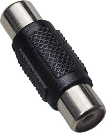 BKL Electronic 1102001 1102001 cinch audio adaptér [1x cinch zásuvka - 1x cinch zásuvka] čierna