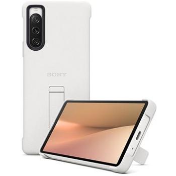 Sony Stand Cover Xperia 10 V 5G, White (XQZCBDCW.ROW)