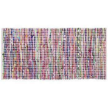 Rôznofarebný bavlnený koberec 80 × 150 cm BELEN, 57896 (beliani_57896)