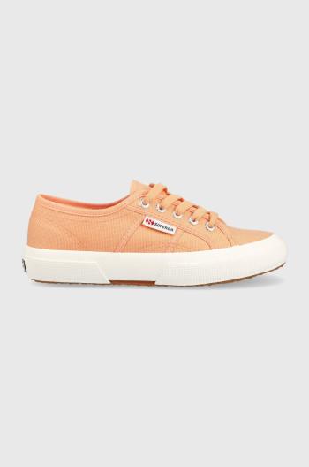 Tenisky Superga 2750 COTU CLASSIC dámske, oranžová farba, S000010