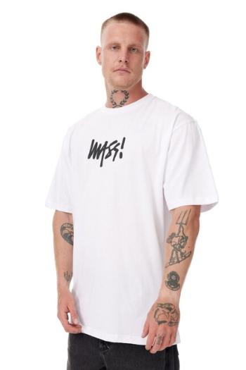 Mass Denim Signature 3D T-shirt white - M