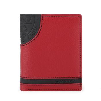 Lagen Pánská kožená peněženka LG-1813 - červená