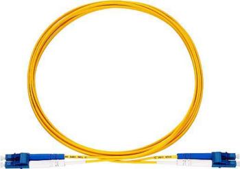 Rutenbeck 228050105 optické vlákno LWL prepojovací kábel [1x LC-D zástrčka - 1x LC-D zástrčka]  Multimode OM4 5.00 m