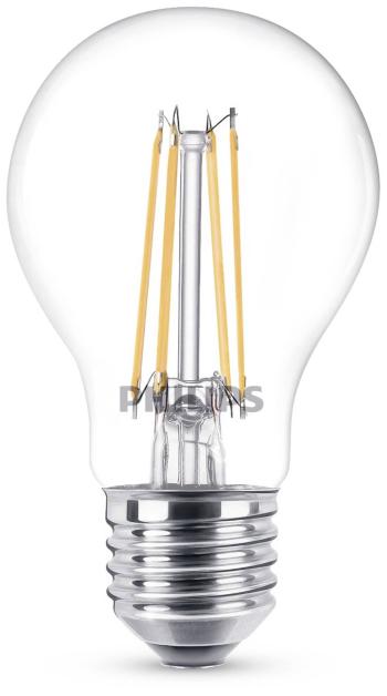 Philips Lighting 8718696714904 LED  En.trieda 2021 E (A - G) E27 klasická žiarovka 7 W = 60 W teplá biela   1 ks