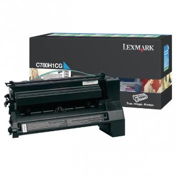 LEXMARK C780H1CG - originálny toner, azúrový, 10000 strán