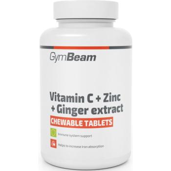 GymBeam Vitamin C + Zinc + Ginger Extract podpora imunity 90 tbl