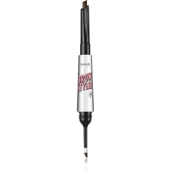Benefit Brow Styler ceruzka a púder na obočie 2 v 1 odtieň 4 Warm Deep Brown 1.05 g