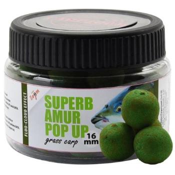 Carp zoom plávajúce boilie amur grass carp superb pop ups 16 mm 40 g