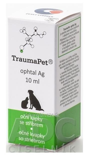 TraumaPet ophtal Ag očné kvapky pre zvieratá 1x10 ml