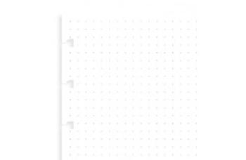 Filofax náhradné listy do zápisníkov A6 - bodkované