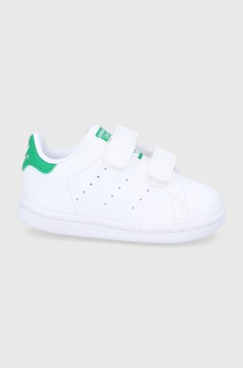 Detské topánky adidas Originals FX7532 biela farba