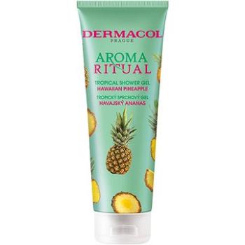 DERMACOL Aroma Ritual – tropický sprchovací gél havajský ananás 250 ml (8595003124973)