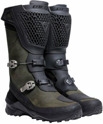 Dainese Seeker Gore-Tex® Boots Black/Army Green 47 Topánky