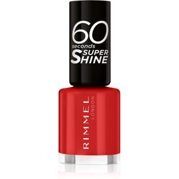 Rimmel 60 Seconds Super Shine lak na nechty odtieň 430 Coralicious 8 ml