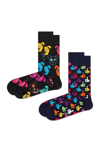 Ponožky Happy Socks 2-pak dámske,