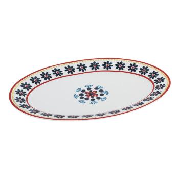 Porcelánový servírovací tanier Villa Altachiara Gardeny, 29,5 x 21 cm