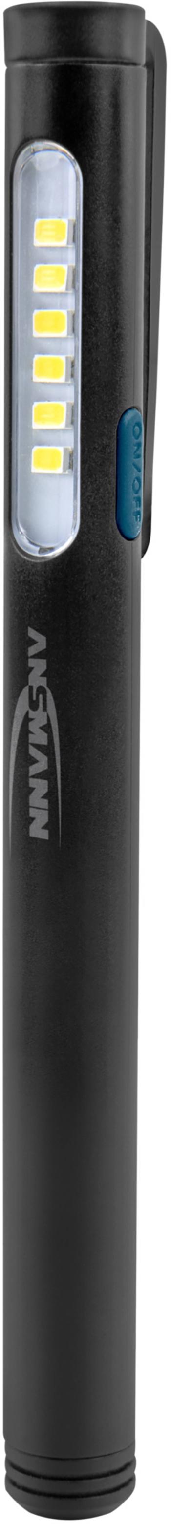 Ansmann 1600-0385 PL130B mini svietidlo, penlight na batérie LED   čierna