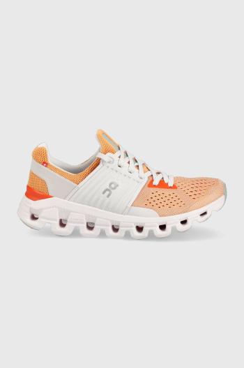 Bežecké topánky On-running Cloudswift oranžová farba,